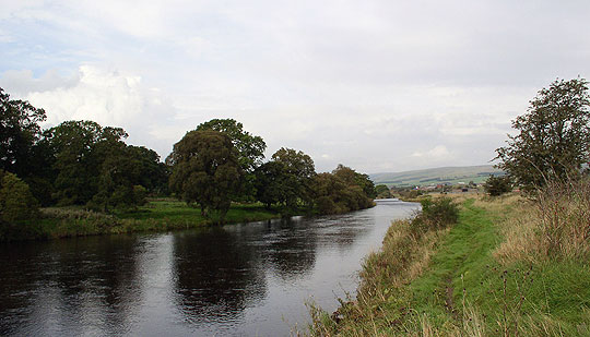 Fishing in the beautiful River Nith valley, Dumfries and Galloway